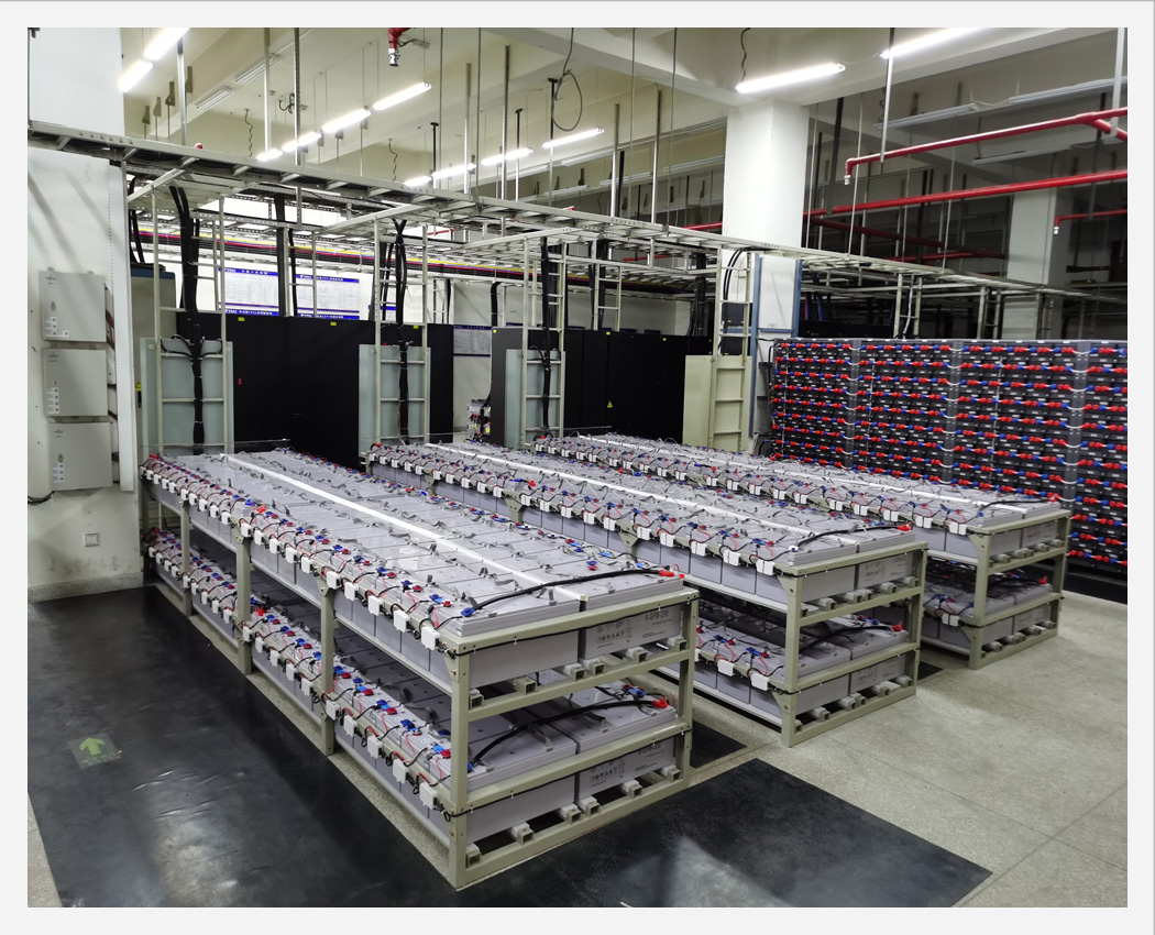 蓄電池監測系統現場安裝情況